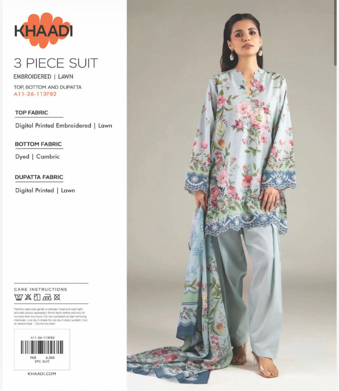 KHAADI LUXURY UNSTICHED