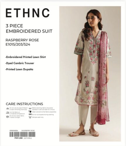 ETHNIC LUXURY EMBROIDED 3PC