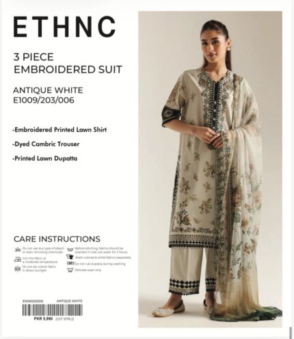 ETHNIC EMB LUXURY 3PCS