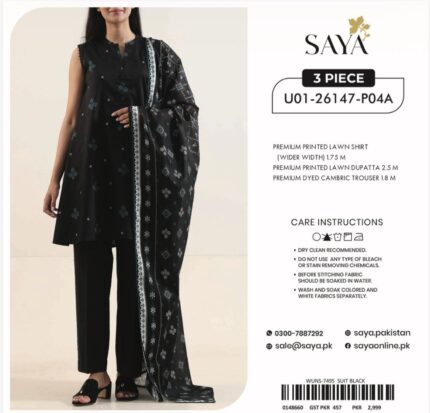 SAYA 3PC PRINTED