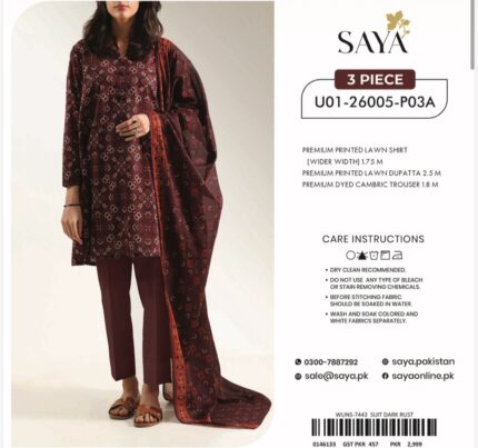 SAYA 3PC LAWN